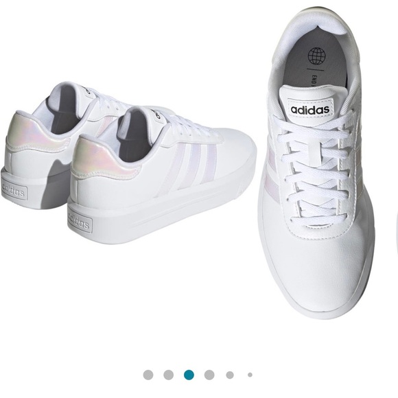 SOLD Adidas court platform women’s sneaker size 8. - Picture 1 of 13